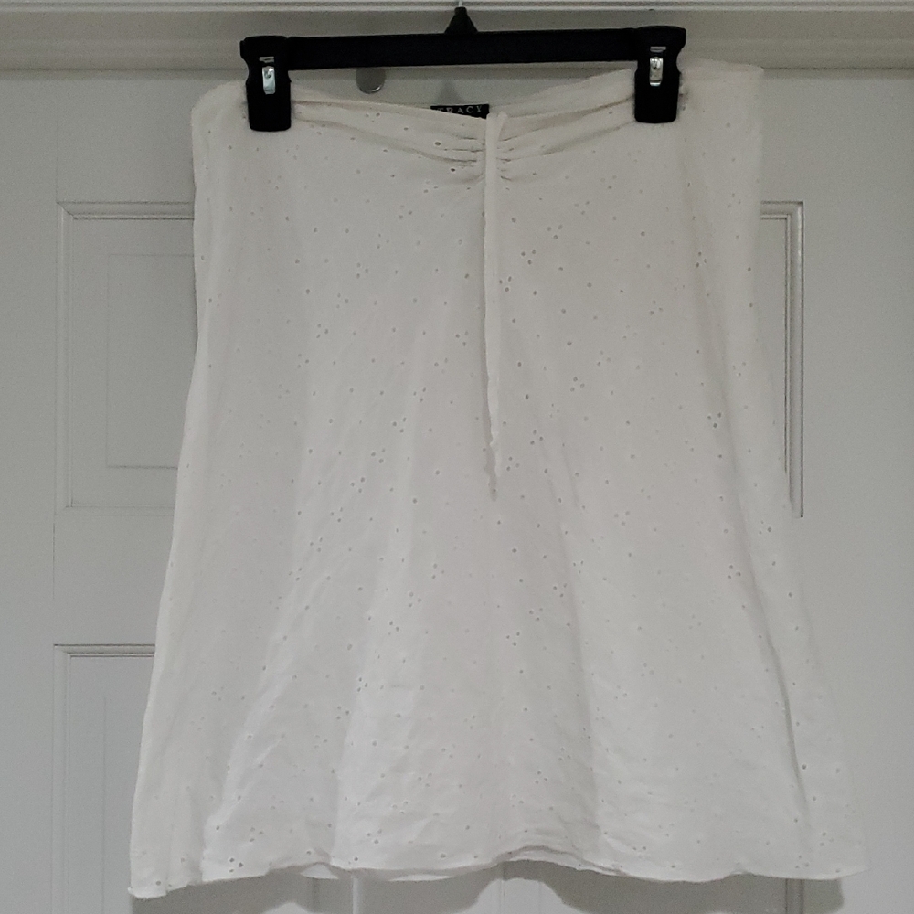 Tracy Evans Limited Sz 9 White Skirt
